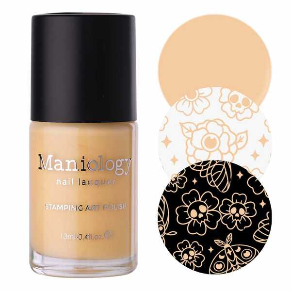 Nail polish swatch / manicure of shade Maniology Boo-gie Nights