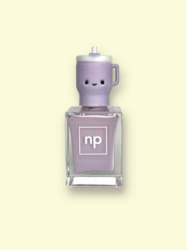 Nail polish swatch / manicure of shade Nail pollies I'm purplexed