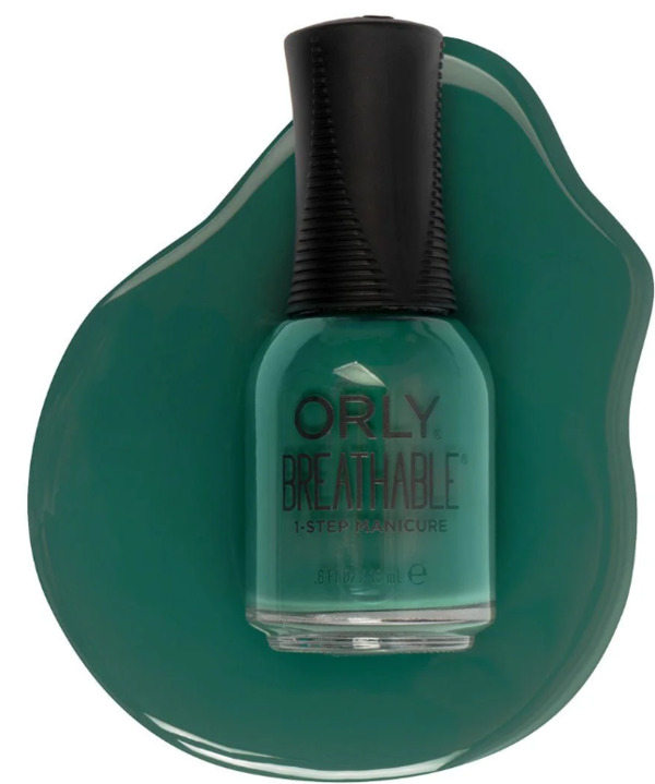 Nail polish swatch / manicure of shade Orly Fleece to meet you