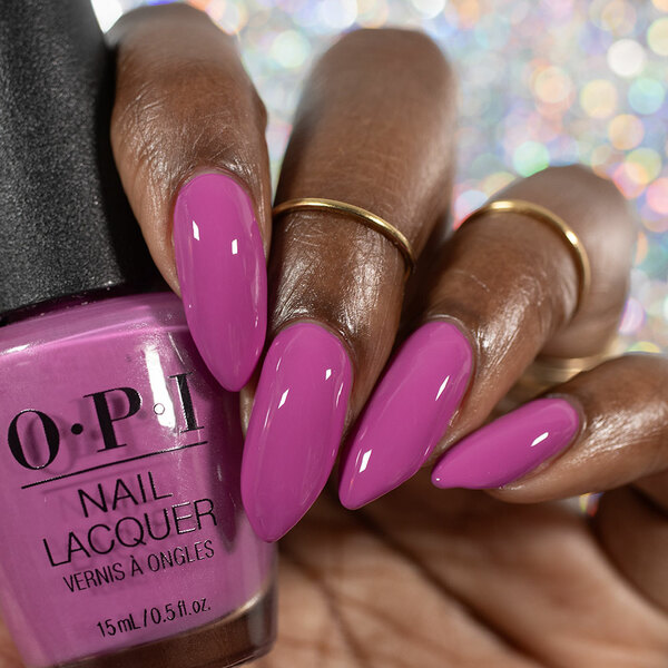 Nail polish swatch / manicure of shade OPI I Can Buy Myself Violets