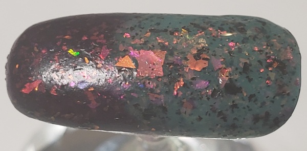 Nail polish swatch / manicure of shade Chamaeleon Nails Sunset Bliss