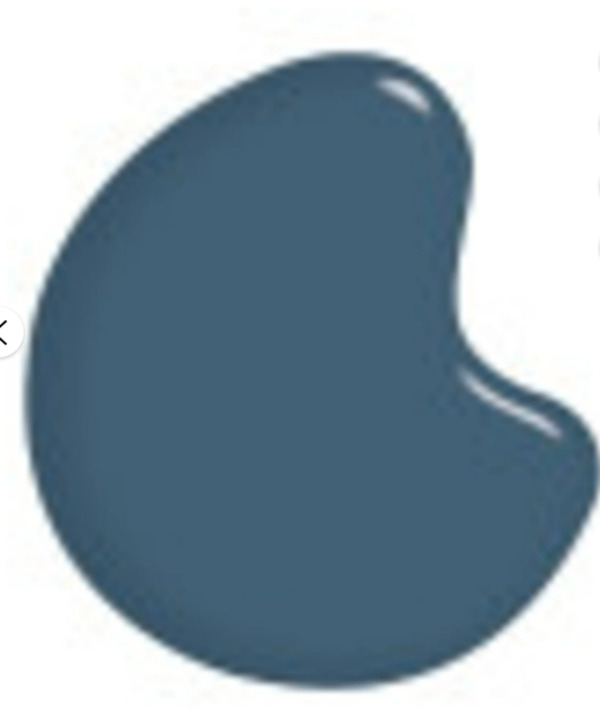 Nail polish swatch / manicure of shade Sally Hansen Insta-Dri Time to Indi-go