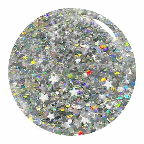 Nail polish swatch / manicure of shade L.A. Colors Star Struck