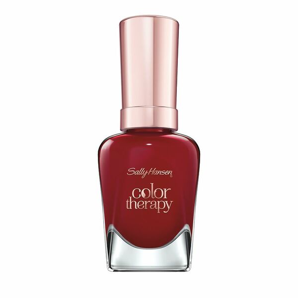 Nail polish swatch / manicure of shade Sally Hansen Color Therapy Unwine'd