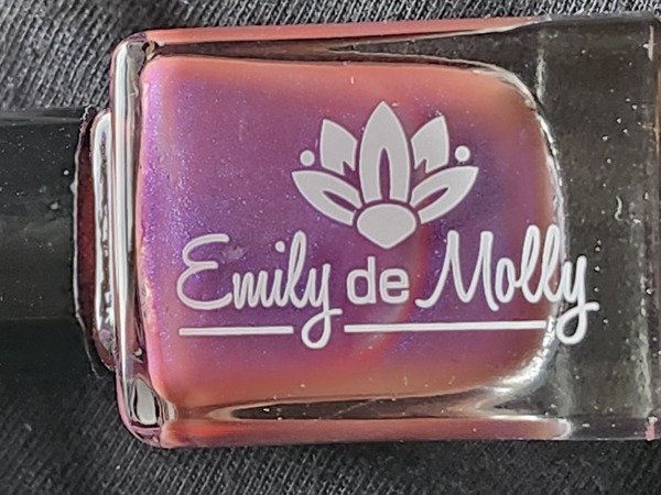 Nail polish swatch / manicure of shade Emily de Molly Check It