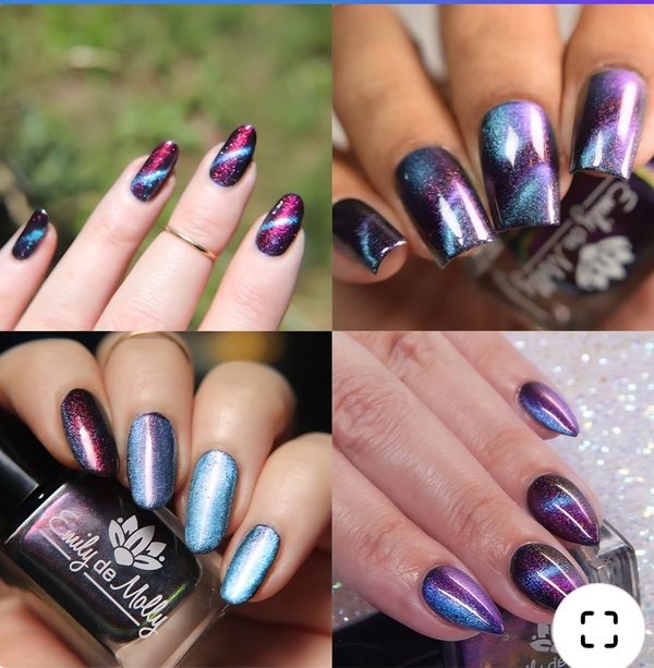 Nail polish swatch / manicure of shade Emily de Molly Miss Runway