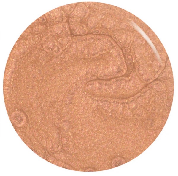 Nail polish swatch / manicure of shade Orly Golden Waves