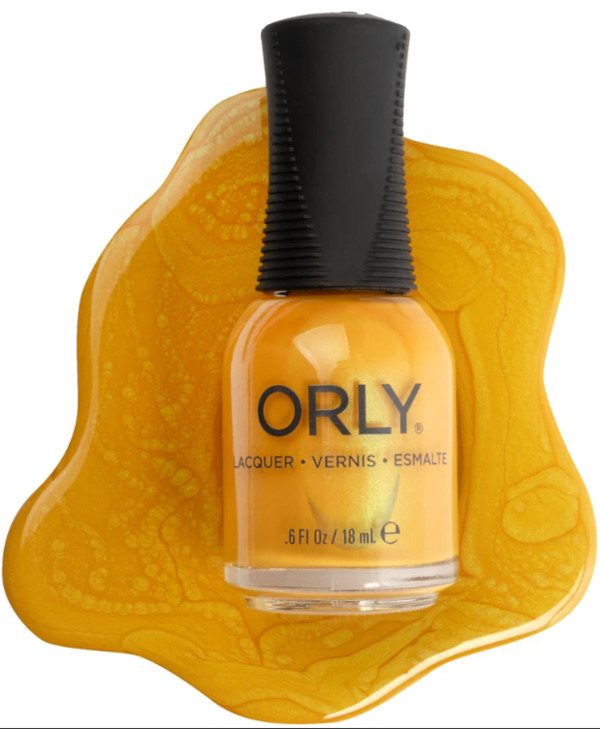 Nail polish swatch / manicure of shade Orly Gilded Dune