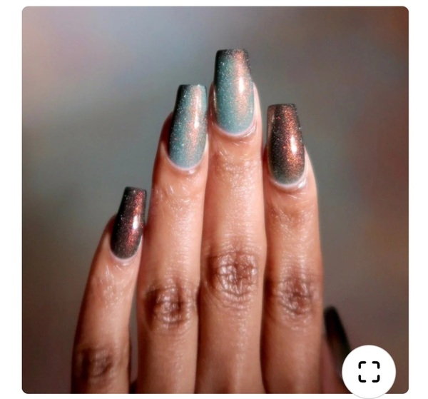 Nail polish swatch / manicure of shade Danglefoot Nail Polish Little By Little Does the Trick