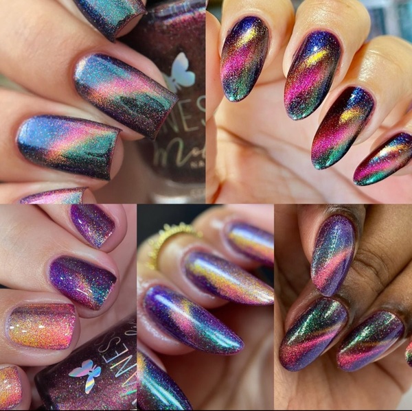 Nail polish swatch / manicure of shade Vanessa Molina Easter Egg