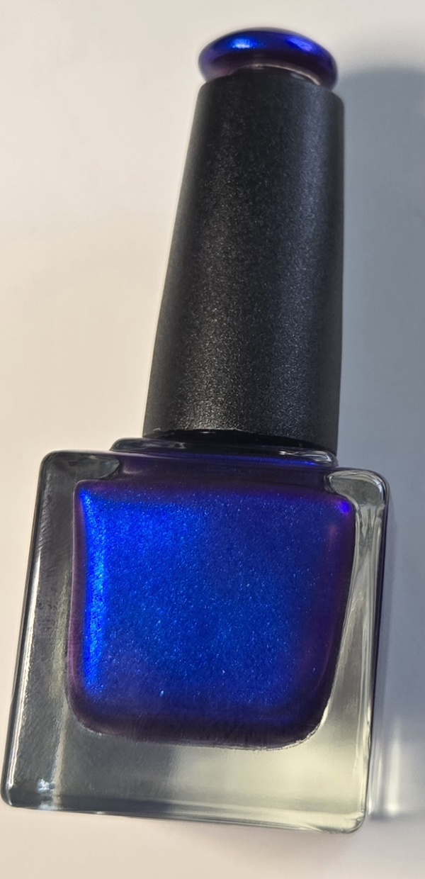 Nail polish swatch / manicure of shade Night Owl Lacquer Batsquatch
