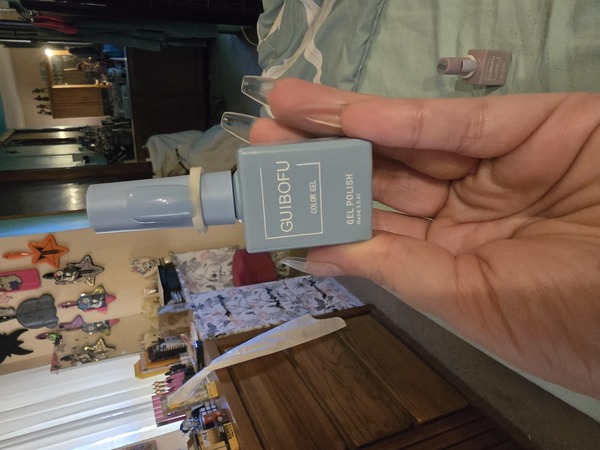 Nail polish swatch / manicure of shade Guibofu 046
