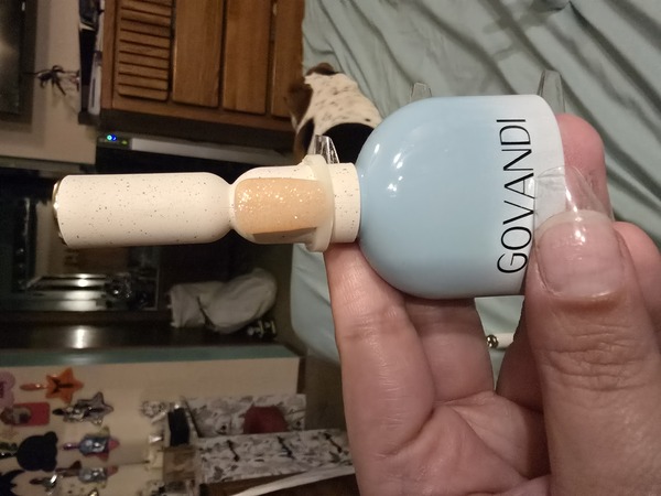 Nail polish swatch / manicure of shade Govandi 08