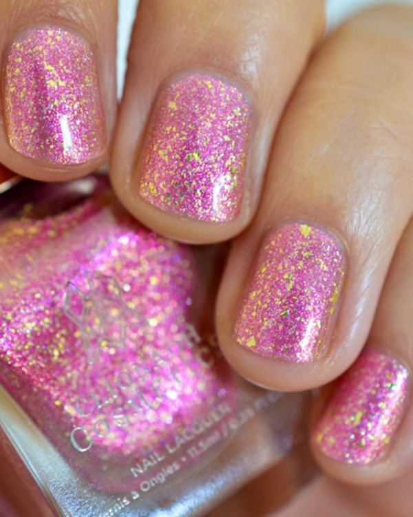 Nail polish swatch / manicure of shade Clionadh Cosmetics Cosmopolitan