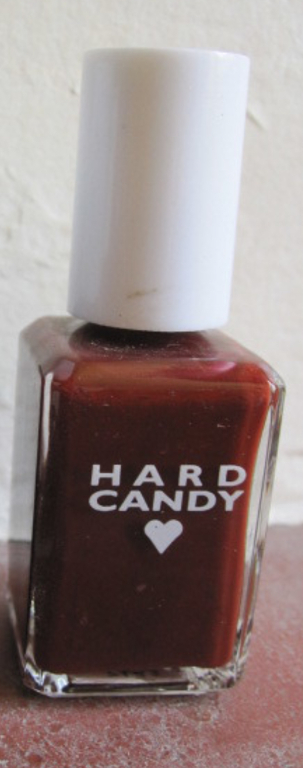 Nail polish swatch / manicure of shade Hard Candy Chocolate Kiss
