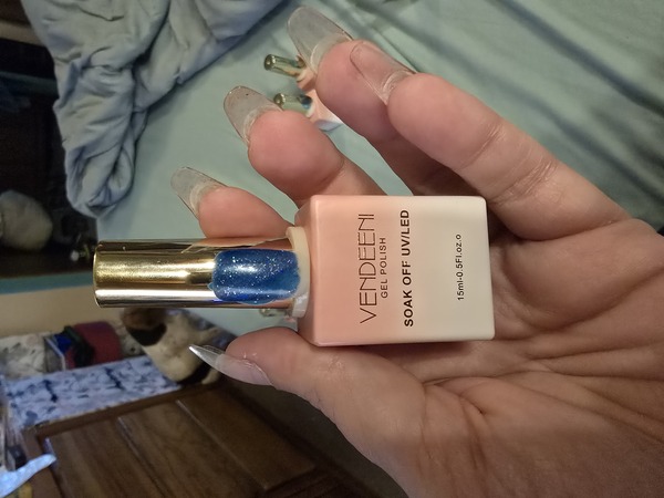 Nail polish swatch / manicure of shade Vendeeni 2