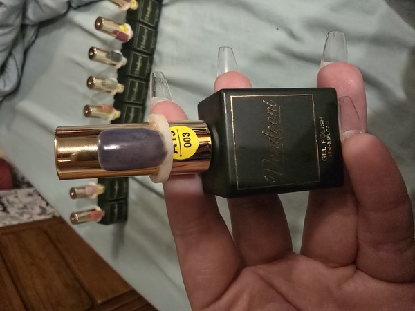 Nail polish swatch / manicure of shade Vendeeni 03