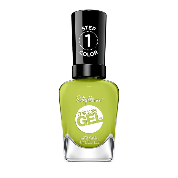 Nail polish swatch / manicure of shade Sally Hansen Miracle Gel Cactus Makes Perfect
