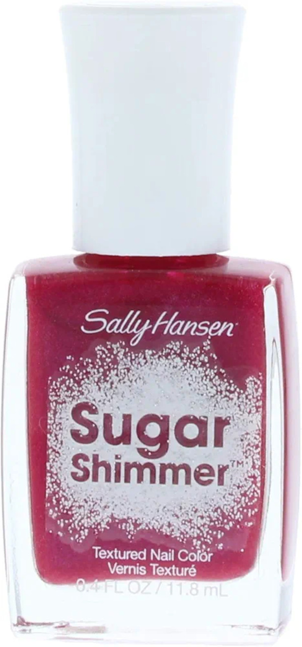 Nail polish swatch / manicure of shade Sally Hansen Red velvet (sugar coat)