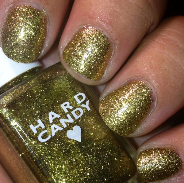 Nail polish swatch / manicure of shade Hard Candy Gangsta Booty