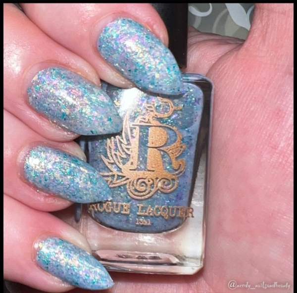 Nail polish swatch / manicure of shade Rogue Lacquer Magical Unicornments