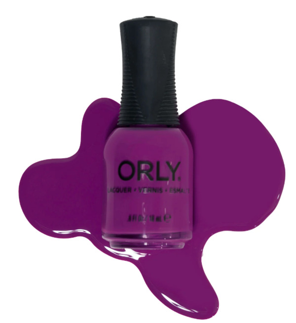 Nail polish swatch / manicure of shade Orly Stay Rad