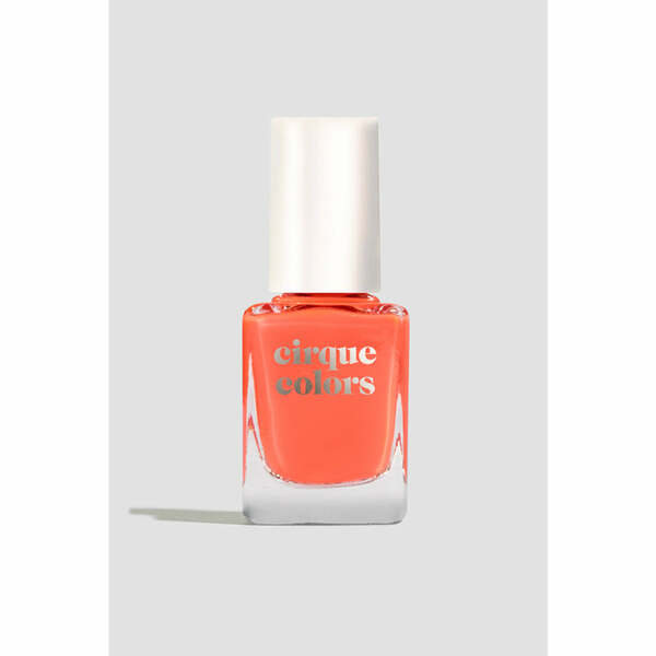 Nail polish swatch / manicure of shade Cirque Colors Fuyu Jelly