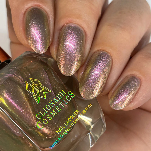 Nail polish swatch / manicure of shade Clionadh Cosmetics Cobblestone