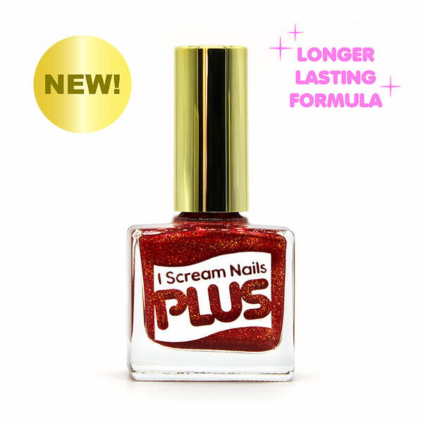 Nail polish swatch / manicure of shade I Scream Nails Afterglow