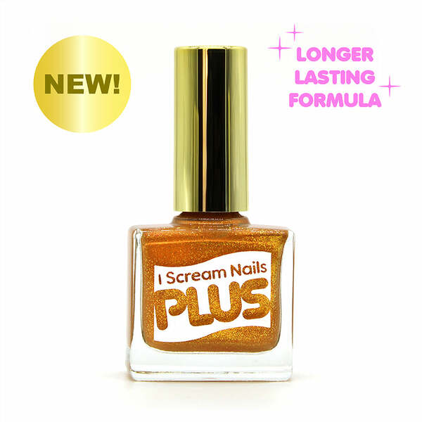 Nail polish swatch / manicure of shade I Scream Nails Sunset glow