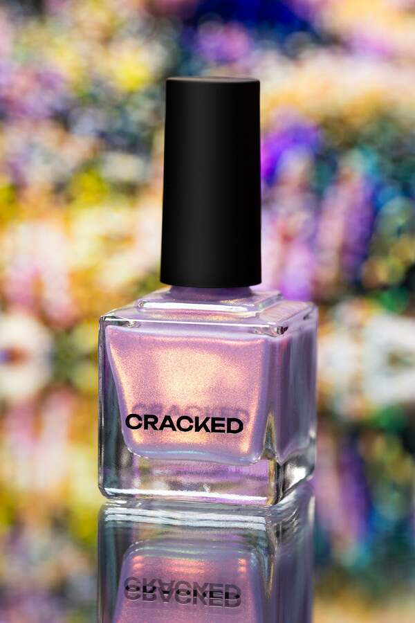 Nail polish swatch / manicure of shade Cracked Frolicking in the Fields