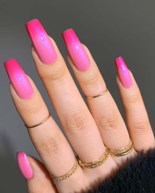 Nail polish swatch / manicure of shade Mooncat Sakura's serenade