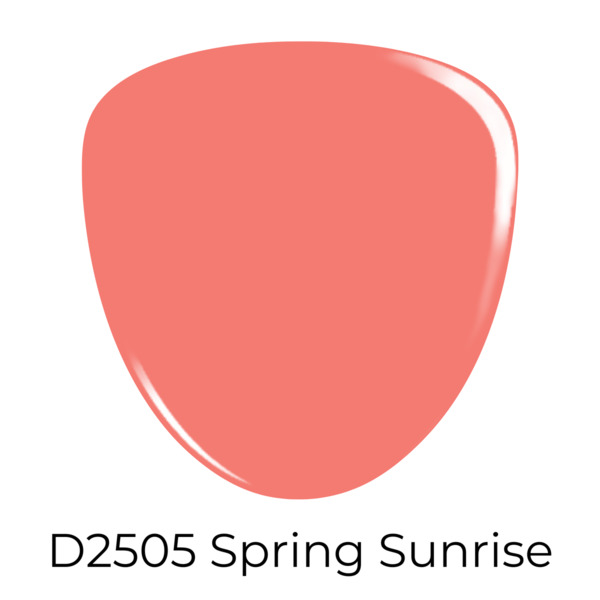 Nail polish swatch / manicure of shade Revel Spring Sunrise