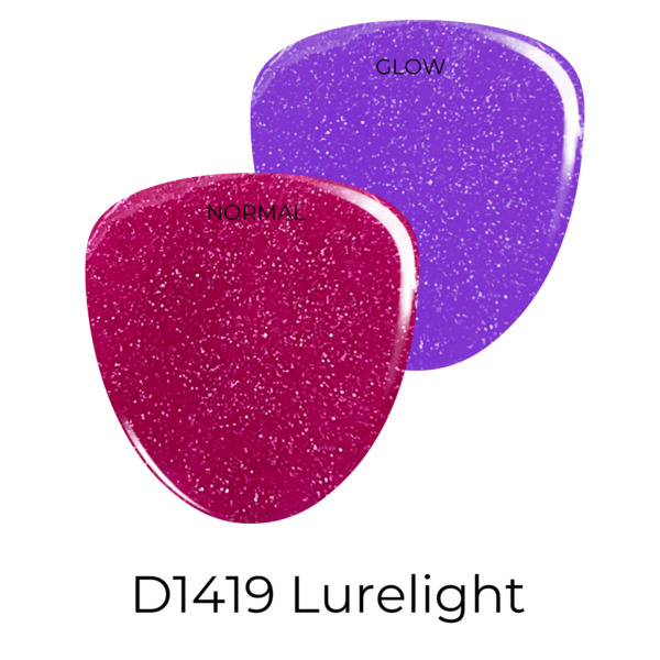 Nail polish swatch / manicure of shade Revel Lurelight