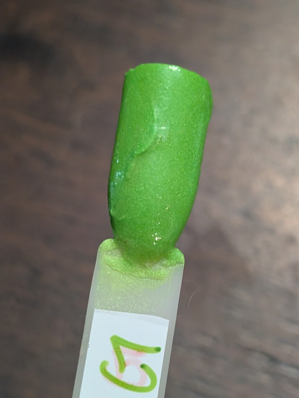 Nail polish swatch / manicure of shade Revel Extraterrestrial