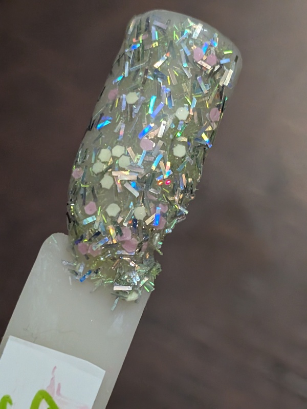 Nail polish swatch / manicure of shade Revel Intergalactic