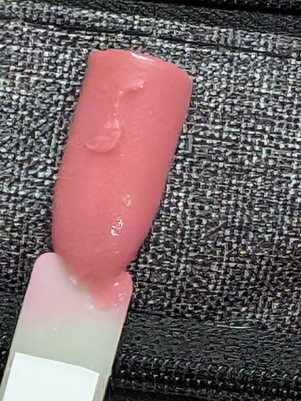 Nail polish swatch / manicure of shade Revel Queen Conch