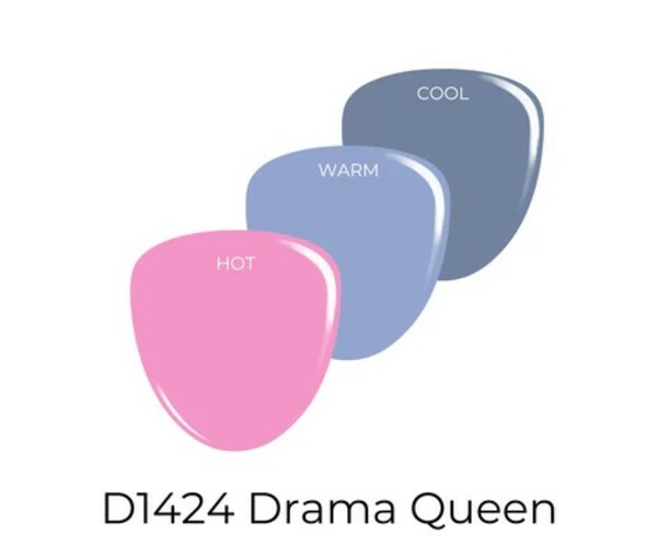 Nail polish swatch / manicure of shade Revel Drama Queen