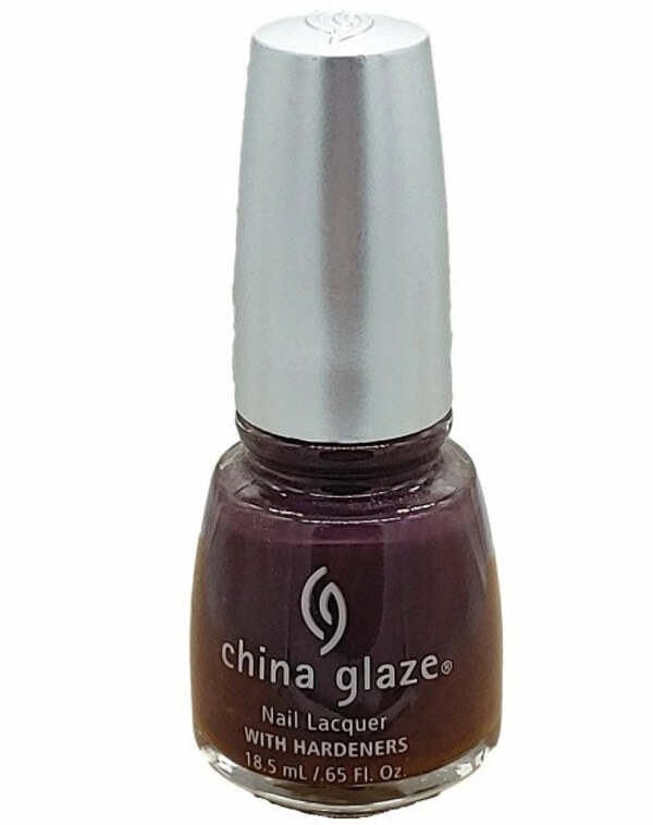 Nail polish swatch / manicure of shade China Glaze Dusk