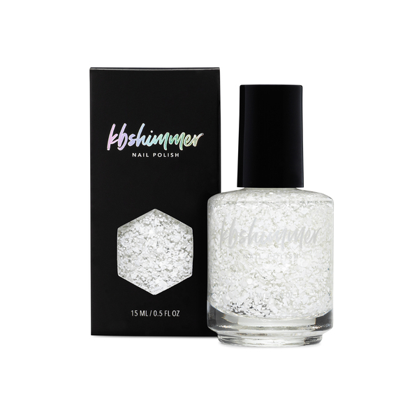 Nail polish swatch / manicure of shade KBShimmer Ex-Static