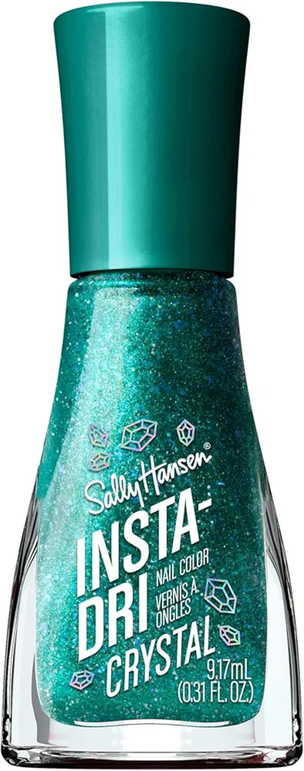 Nail polish swatch / manicure of shade Sally Hansen Insta-Dri Jade Jewel