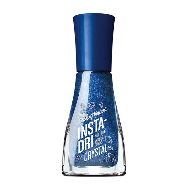 Nail polish swatch / manicure of shade Sally Hansen Insta-Dri Cobalt Blue