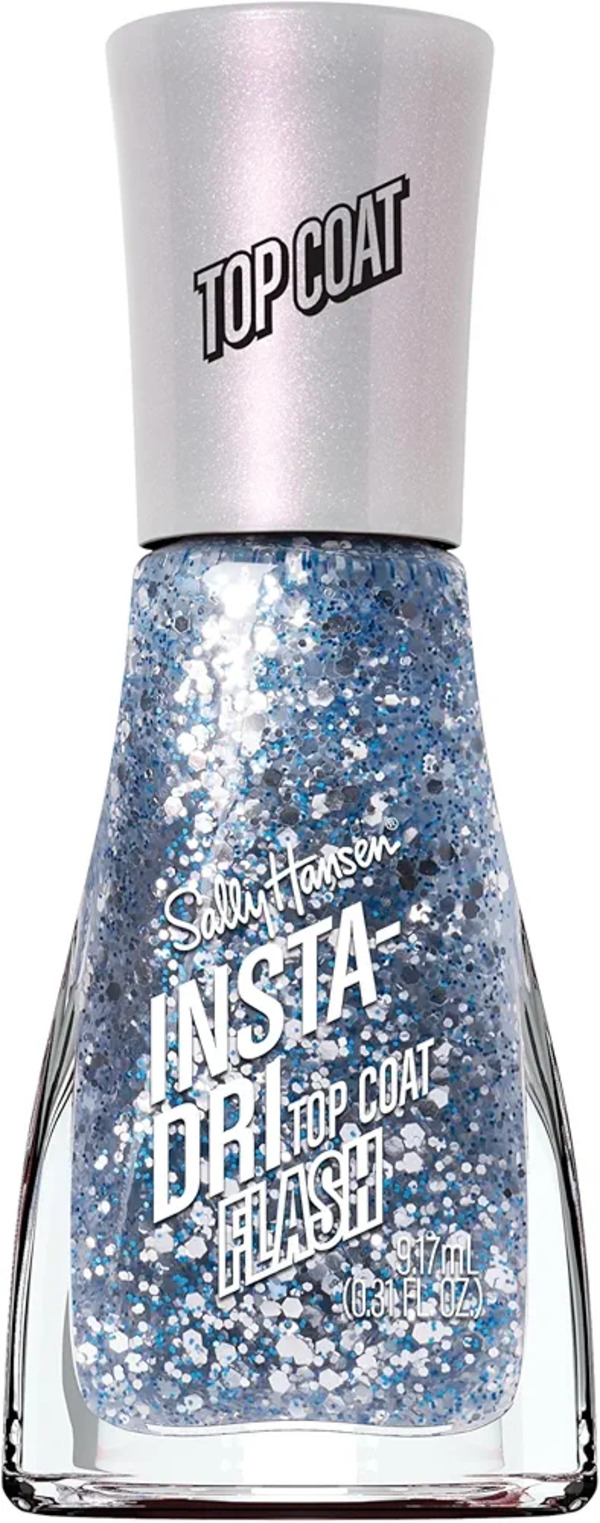 Nail polish swatch / manicure of shade Sally Hansen Insta-Dri Flash