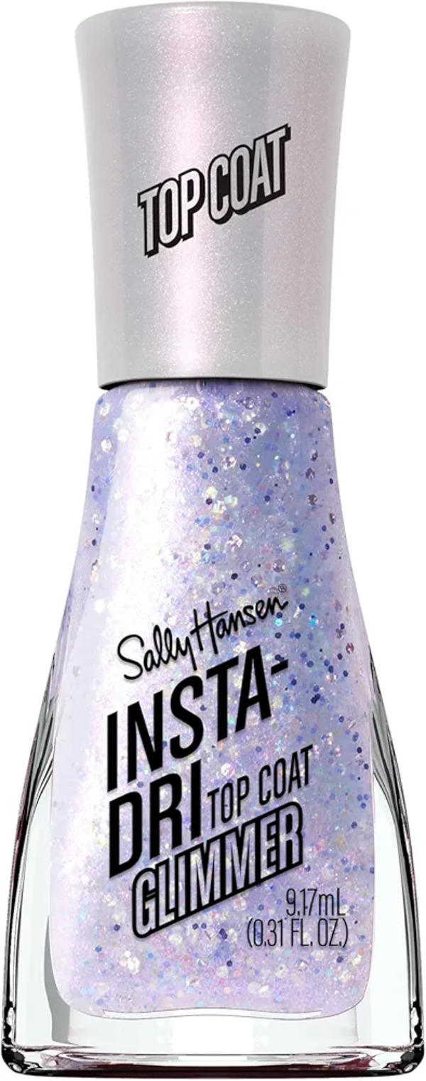Nail polish swatch / manicure of shade Sally Hansen Insta-Dri Glimmer