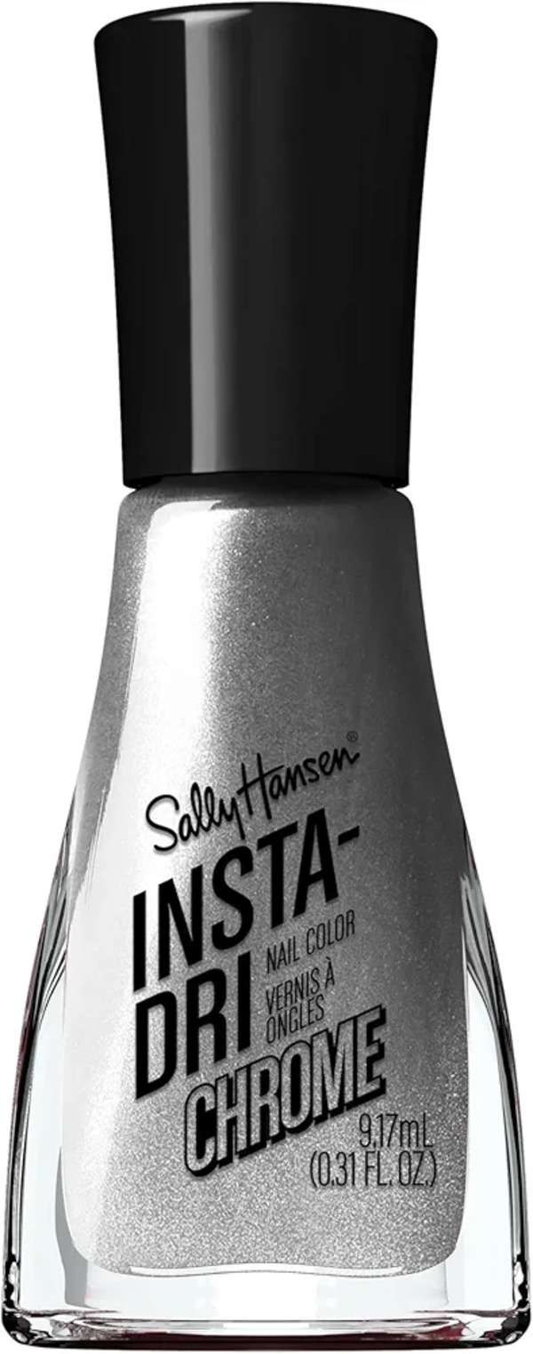 Nail polish swatch / manicure of shade Sally Hansen Insta-Dri Steel the Show