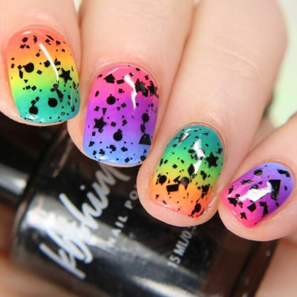 Nail polish swatch / manicure of shade KBShimmer Scratch That