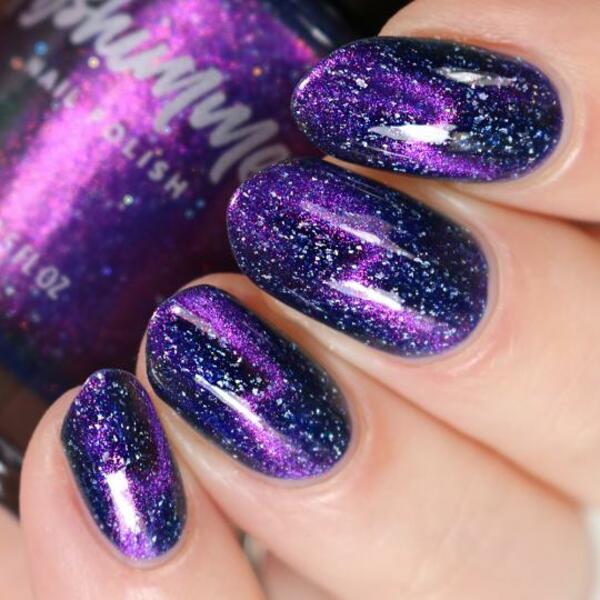 Nail polish swatch / manicure of shade KBShimmer Ready to Throw Down