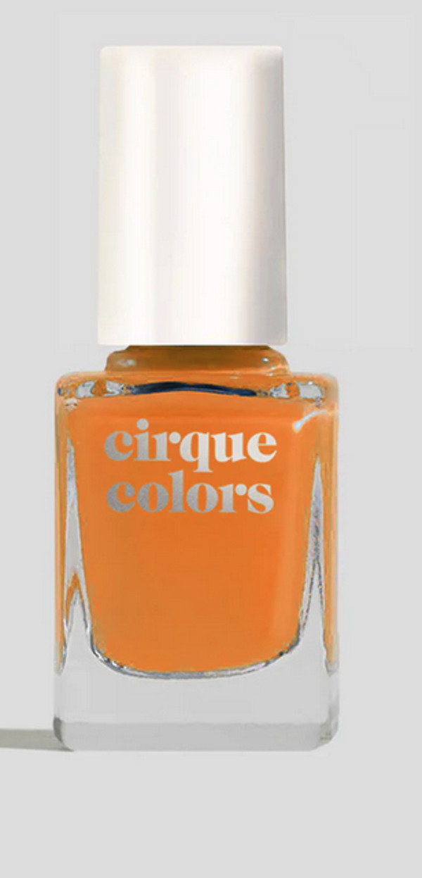 Nail polish swatch / manicure of shade Cirque Colors Mustard Jelly