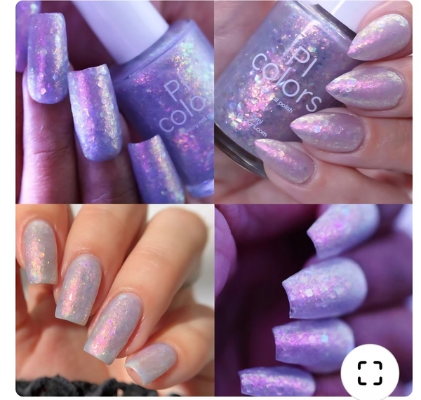Nail polish swatch / manicure of shade PI Colors Supernumarary Bow.000