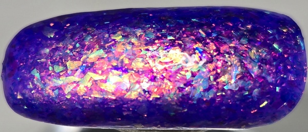 Nail polish swatch / manicure of shade Rogue Lacquer Let it Glow